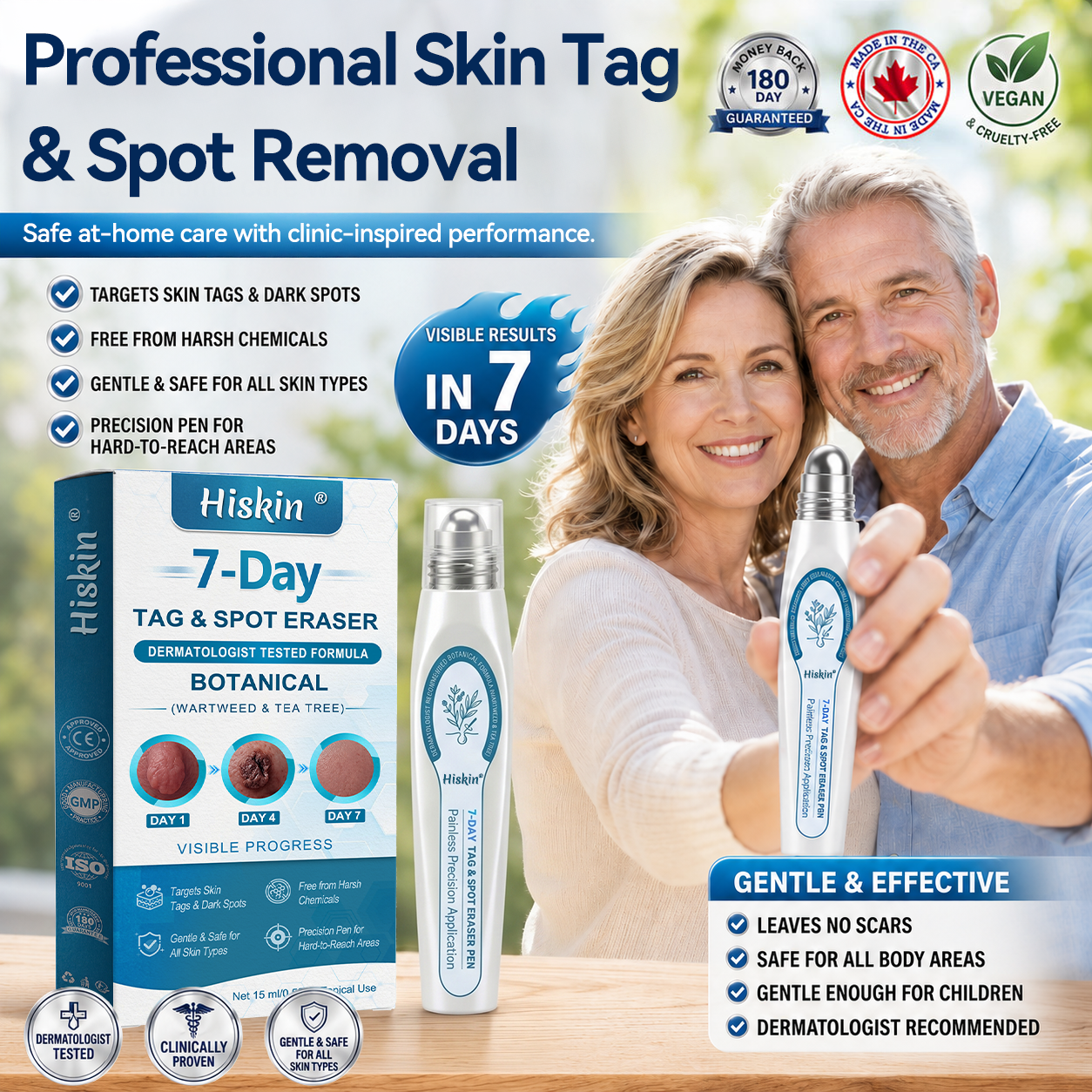 𝑯i𝒔𝒌𝒊n® 7-𝐷𝑎𝑦 𝗧𝐚𝐠 & 𝗦𝗽𝐨𝐭 𝐄𝐫𝒂𝒔𝒆𝒓✅🎉(Zero Pain, Zero 𝐒𝐜𝐚𝒓𝒔 Rollerball)